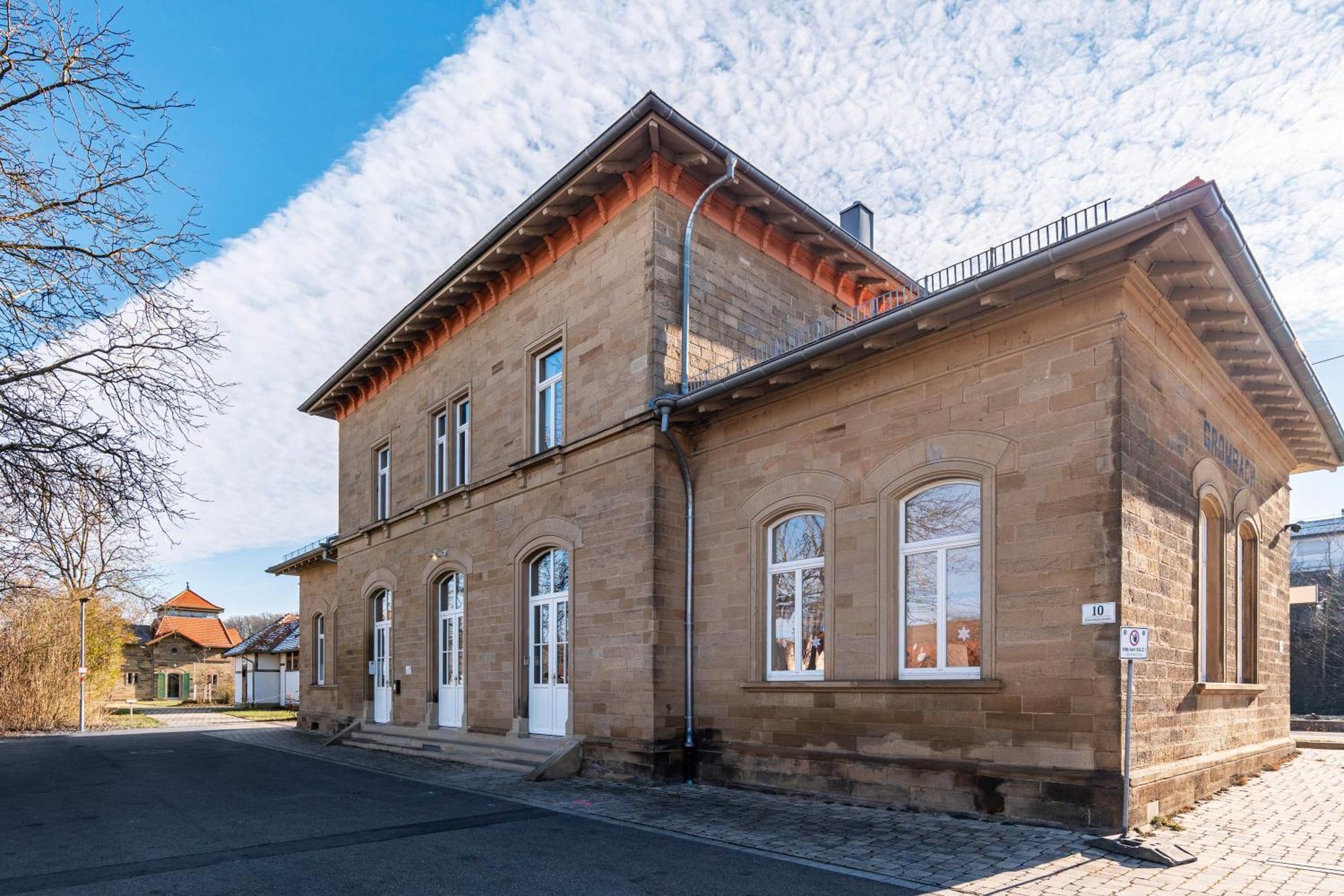 Bahnhof Grombach Apartment Bad Rappenau Bagian luar foto