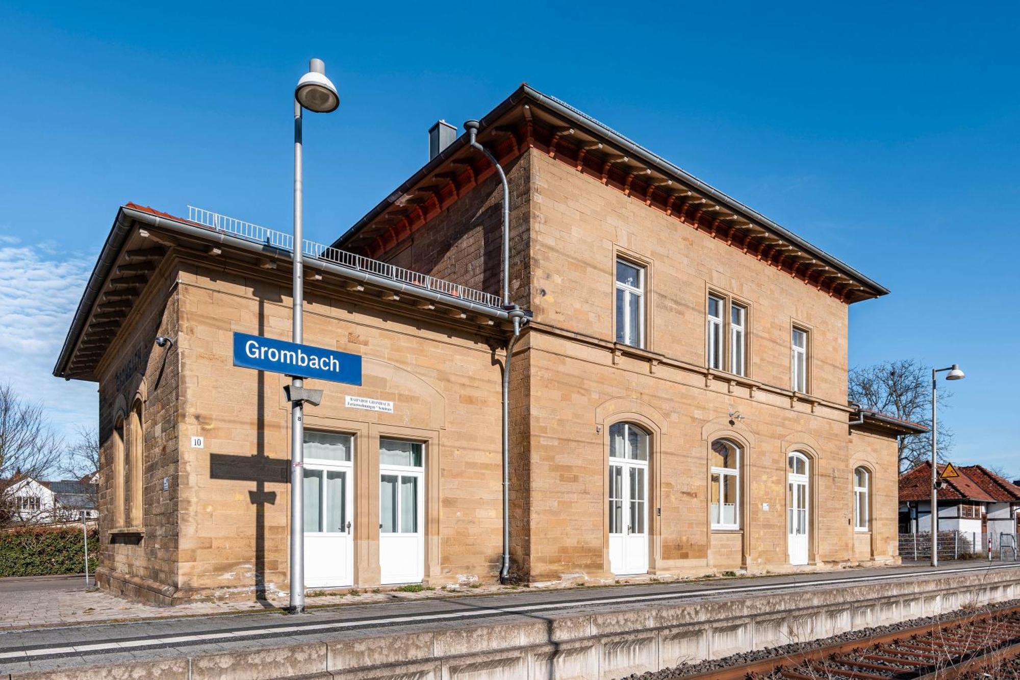 Bahnhof Grombach Apartment Bad Rappenau Bagian luar foto